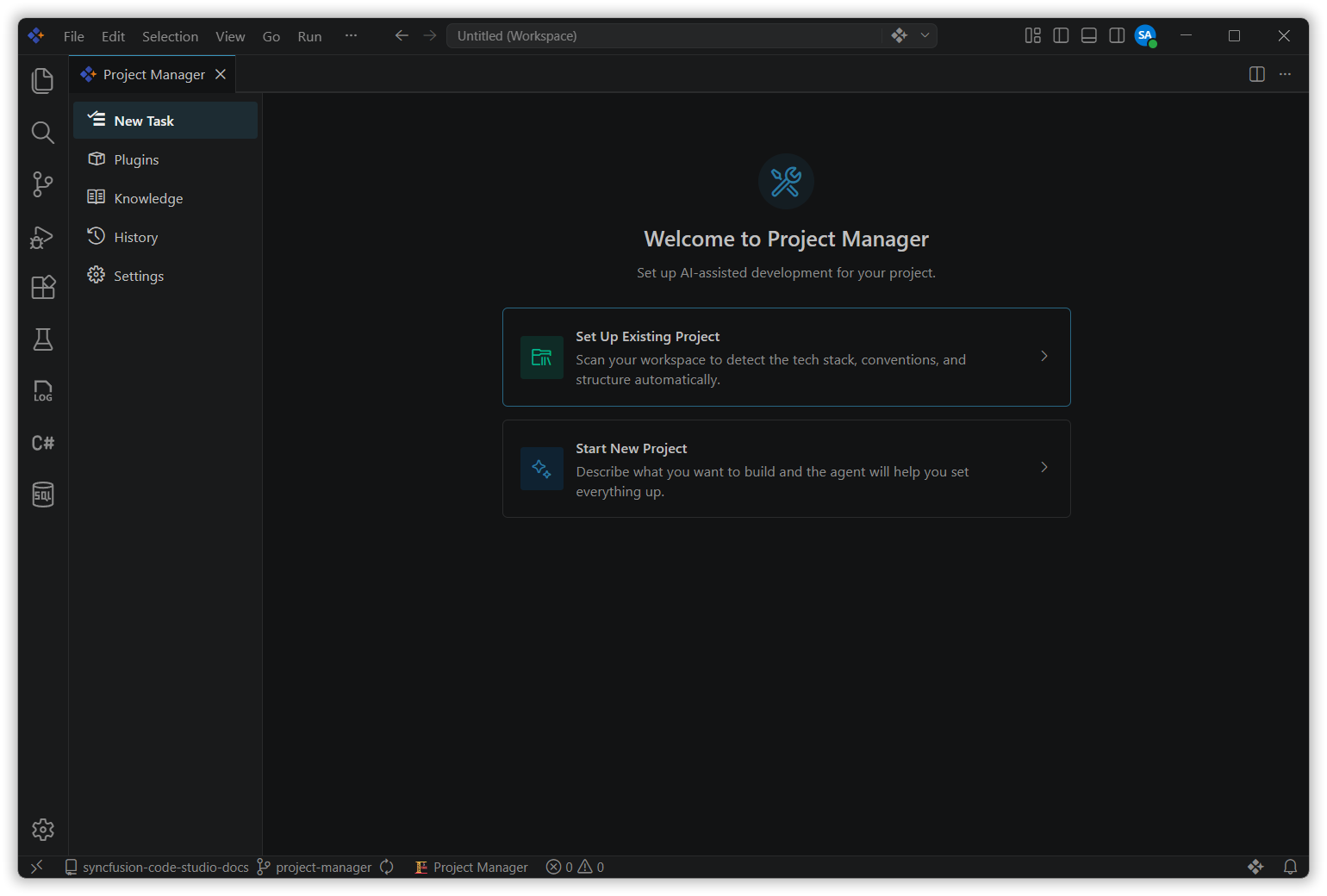 Welcome to Project Manager