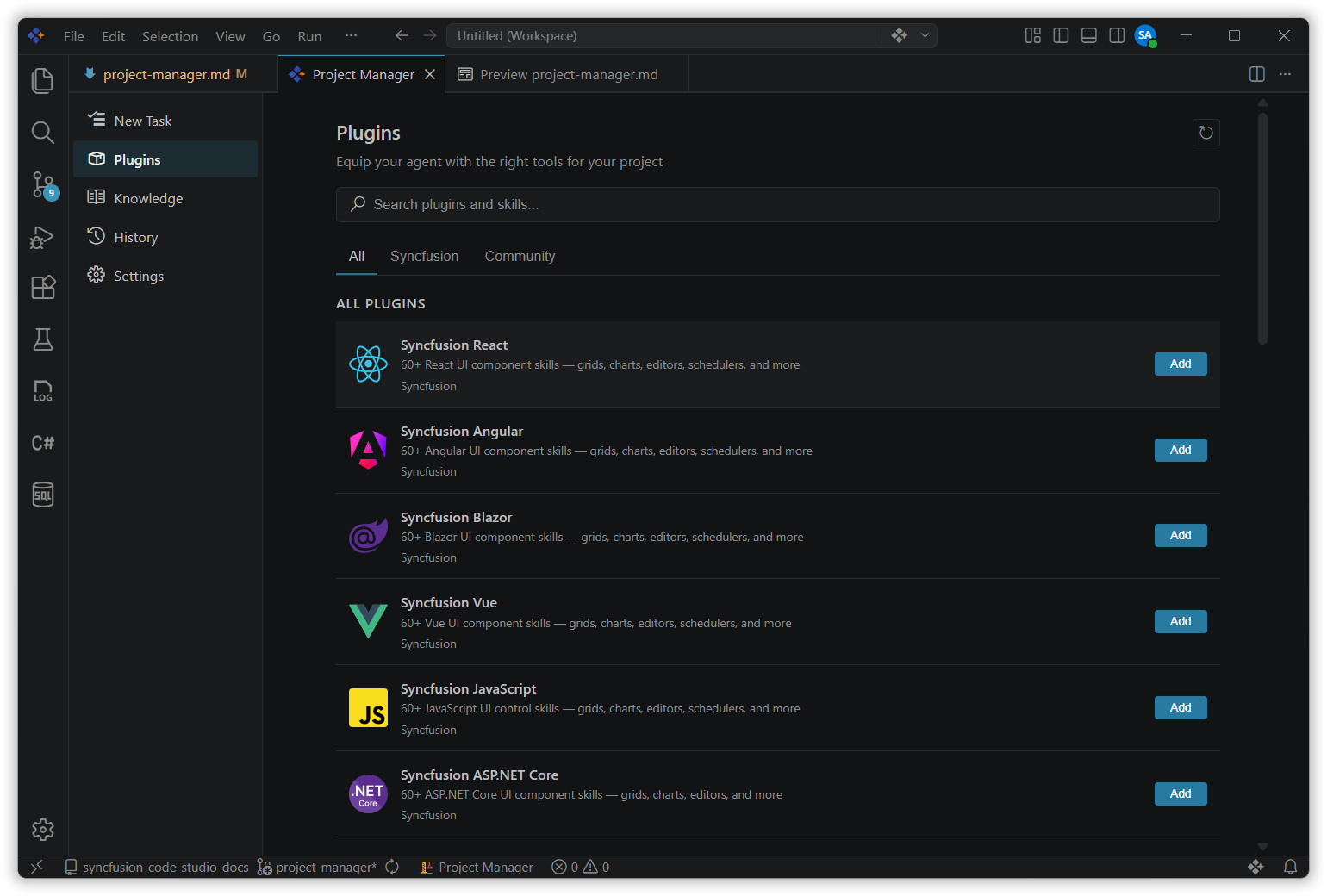 Plugins Marketplace