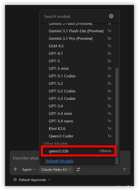configure open source models