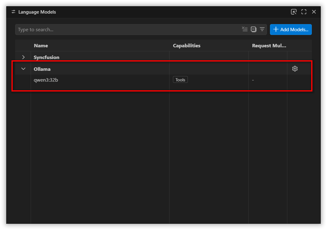 configure open source models