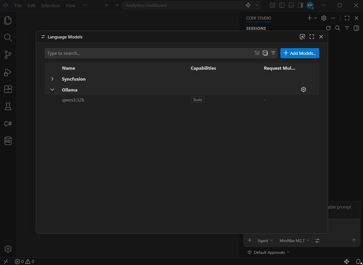 configure open source models
