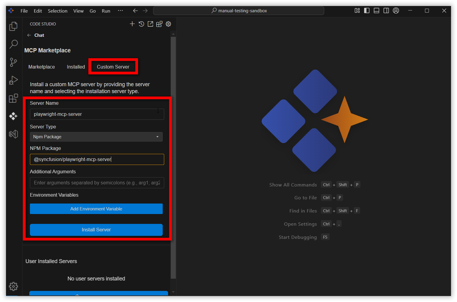 customserver