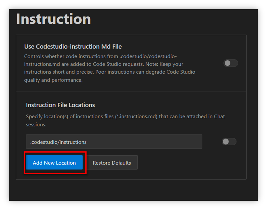 instruction_new_location