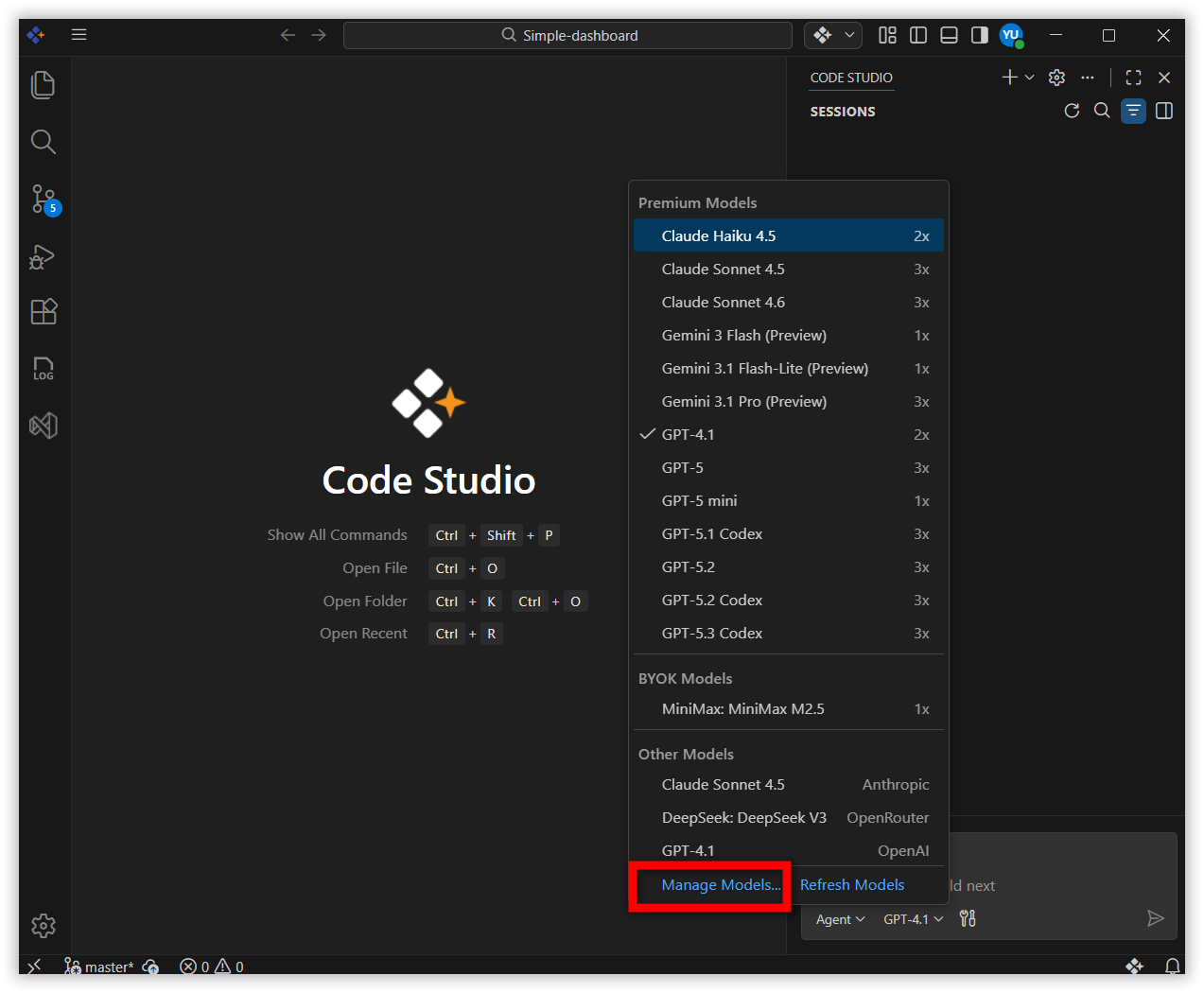 Manage Models