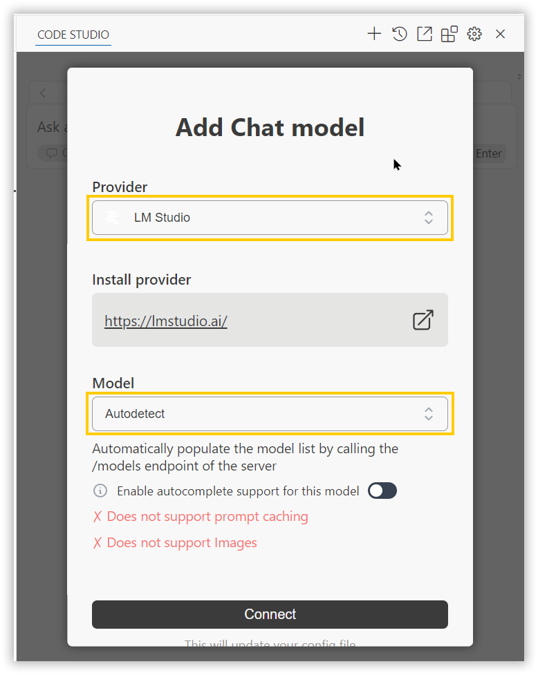 configure open source models