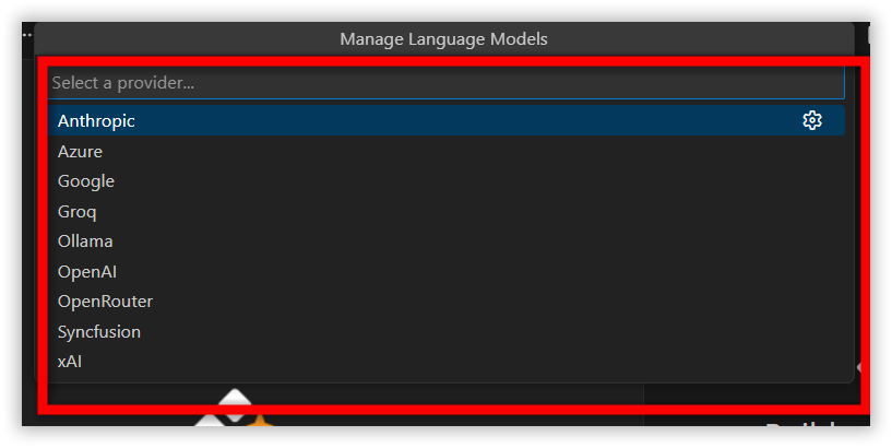 Select Providers