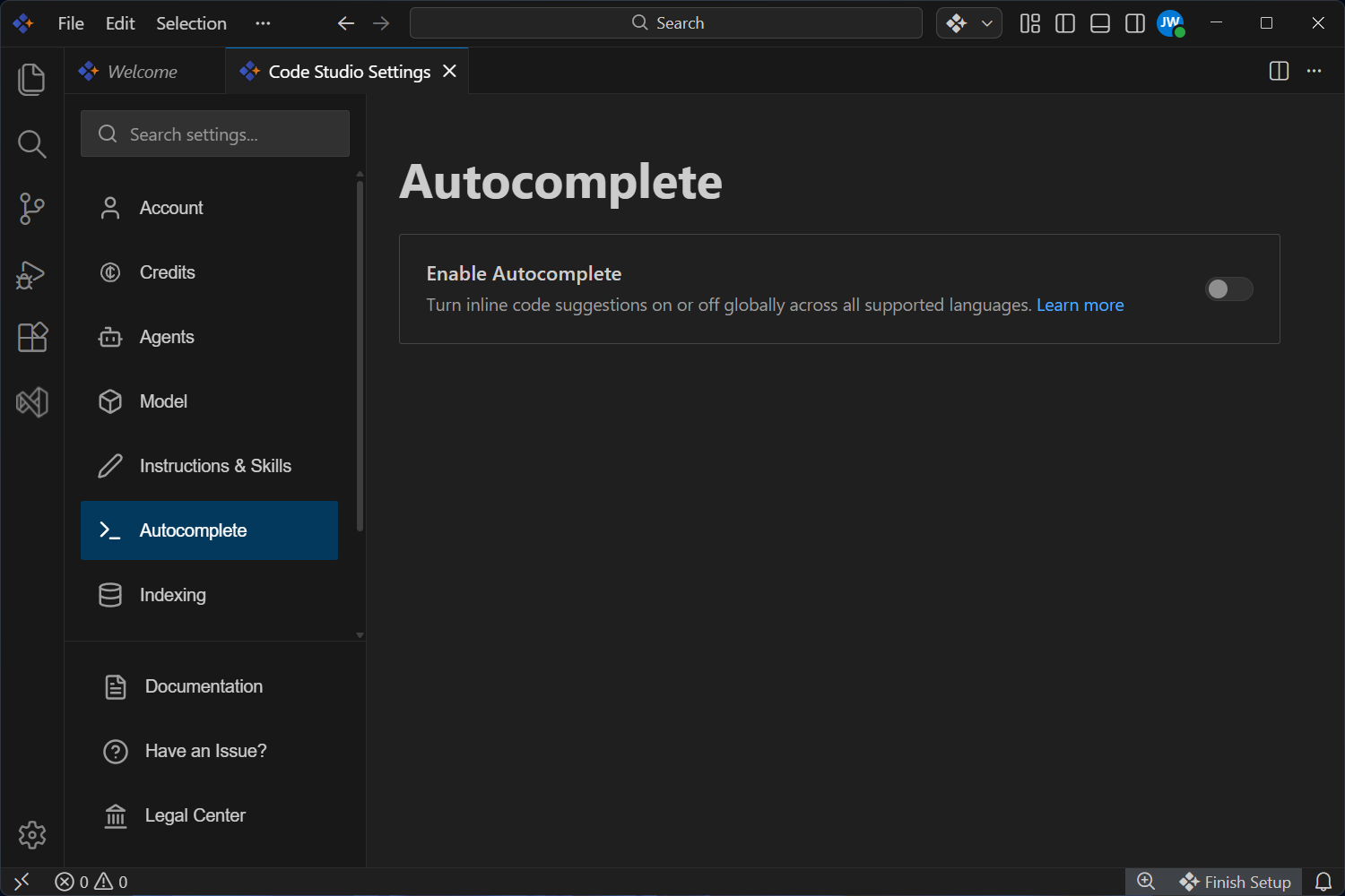 UserSettings