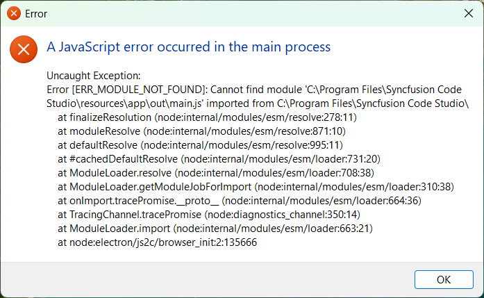 How to Resolve the Uncaught Exception Error During Code Studio AutoUpdate