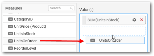 Add more number of values