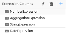 Expression columns