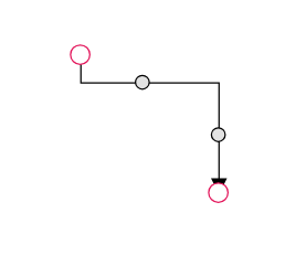 Circle shape for connector segment thumb
