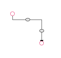 Ellipse shape for connector segment thumb
