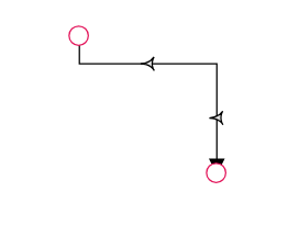 Fletch shape for connector segment thumb