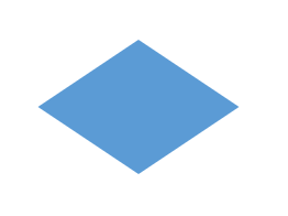 Decision Symbol for branching points in flowchart