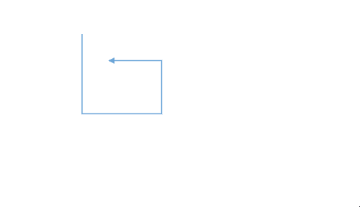 An animation showing how to edit orthogonal connector segments in the Angular Diagram Component.