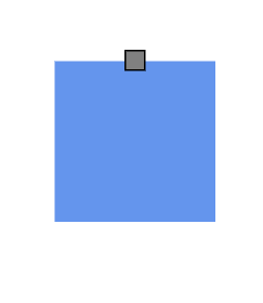 Port positioned at top center