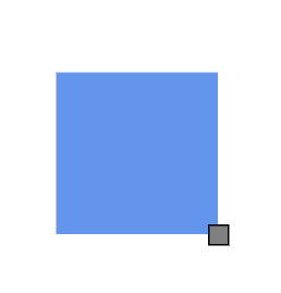 Port positioned at bottom-right corner