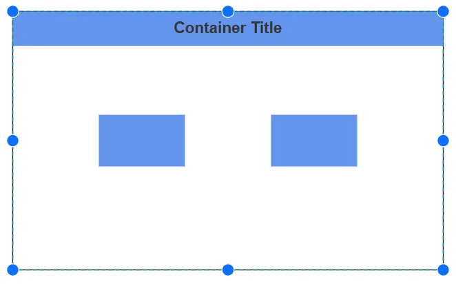 Blazor Diagram Container Selection