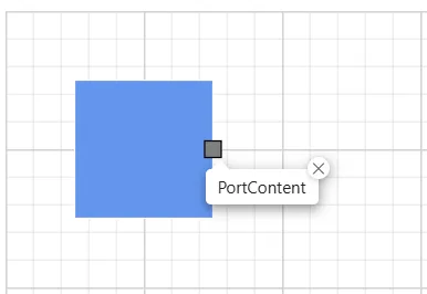 ToolTip During hover the ports with Stikcy Mode