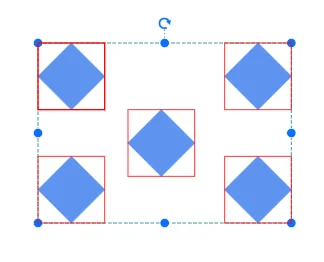 Rotate Handle Blazor Diagram