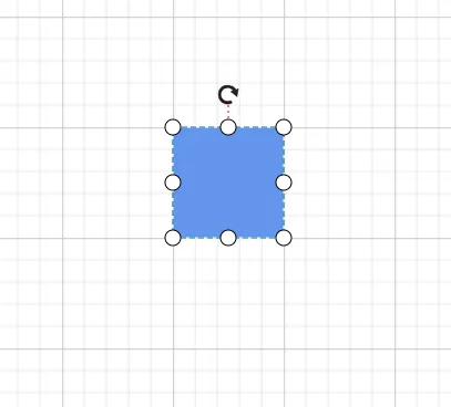Selector Pivot Line Blazor Diagram