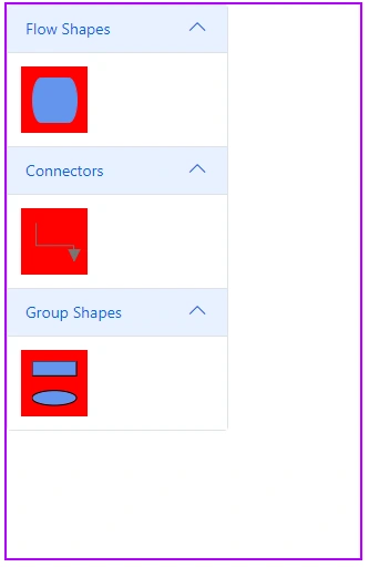 SymbolPalette in Blazor Diagram