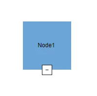 Blazor Diagram Port in Center Bottom Offset Values