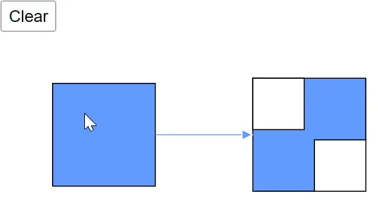Blazor Diagram clear