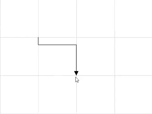 Editing Orthogonal connector segment in Blazor Diagram