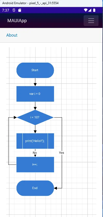 Blazor Diagram Component