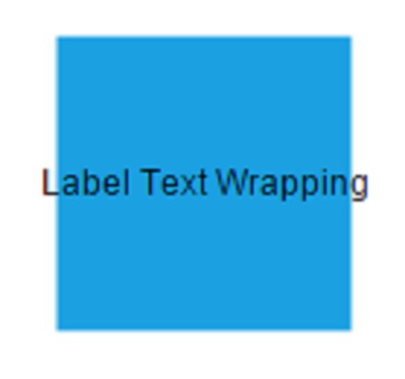 Label No Wrap
