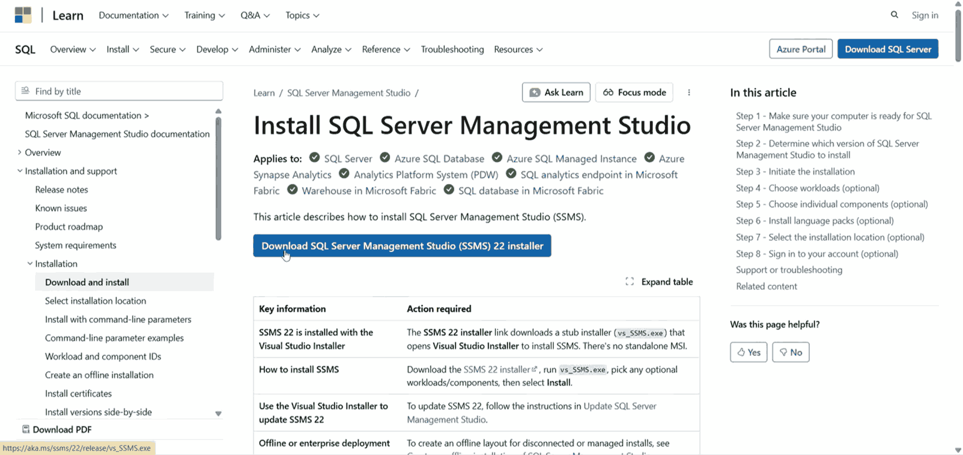 Official Microsoft Download Page