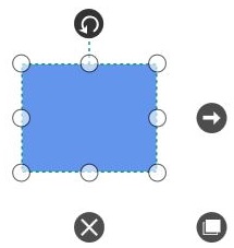 node with selection