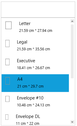 WPF Diagram displays Print Paper Size