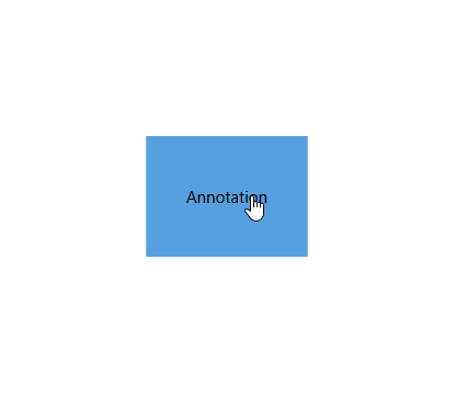 WPF Diagram Annotation Nudging Custom