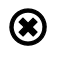 Cancel Trigger End  Event BPMN Shape