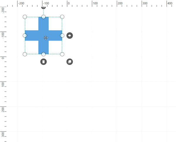 Find and position the node without overlapping