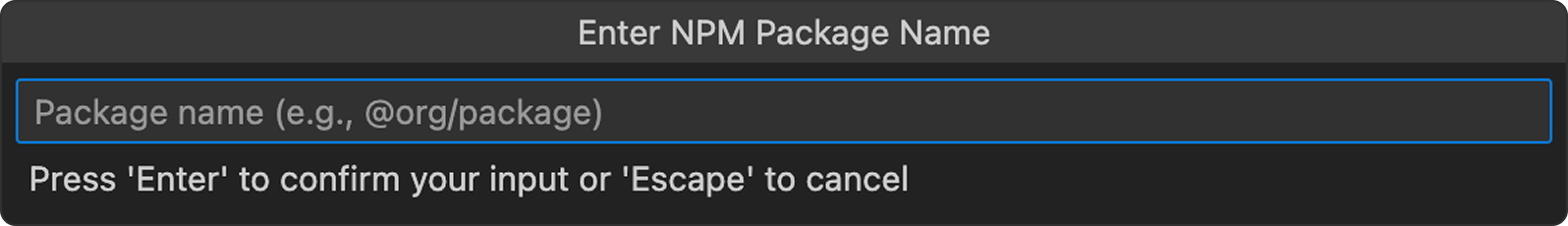 NPM package