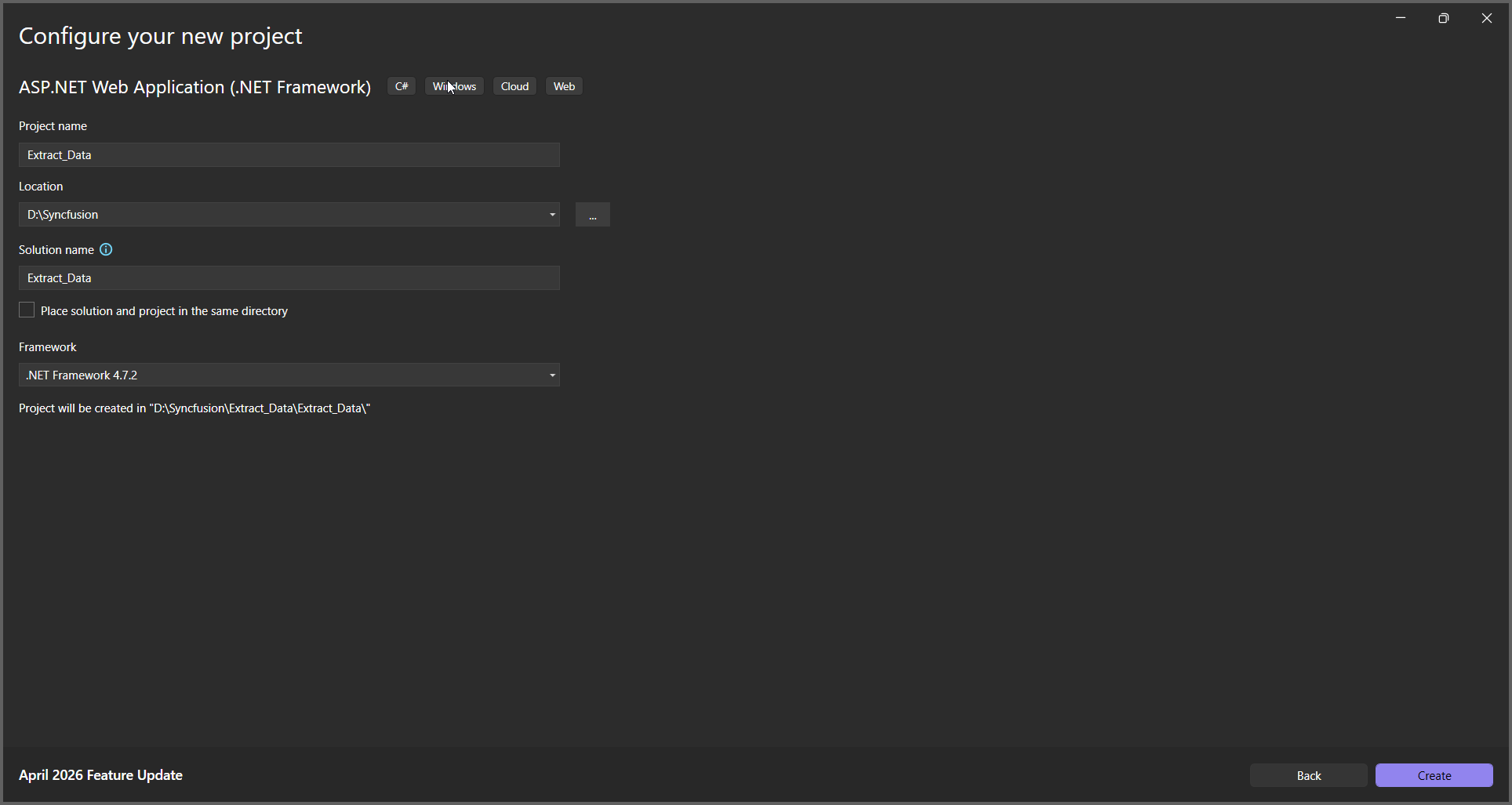 Configuration window1