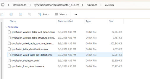 Runtime folder
