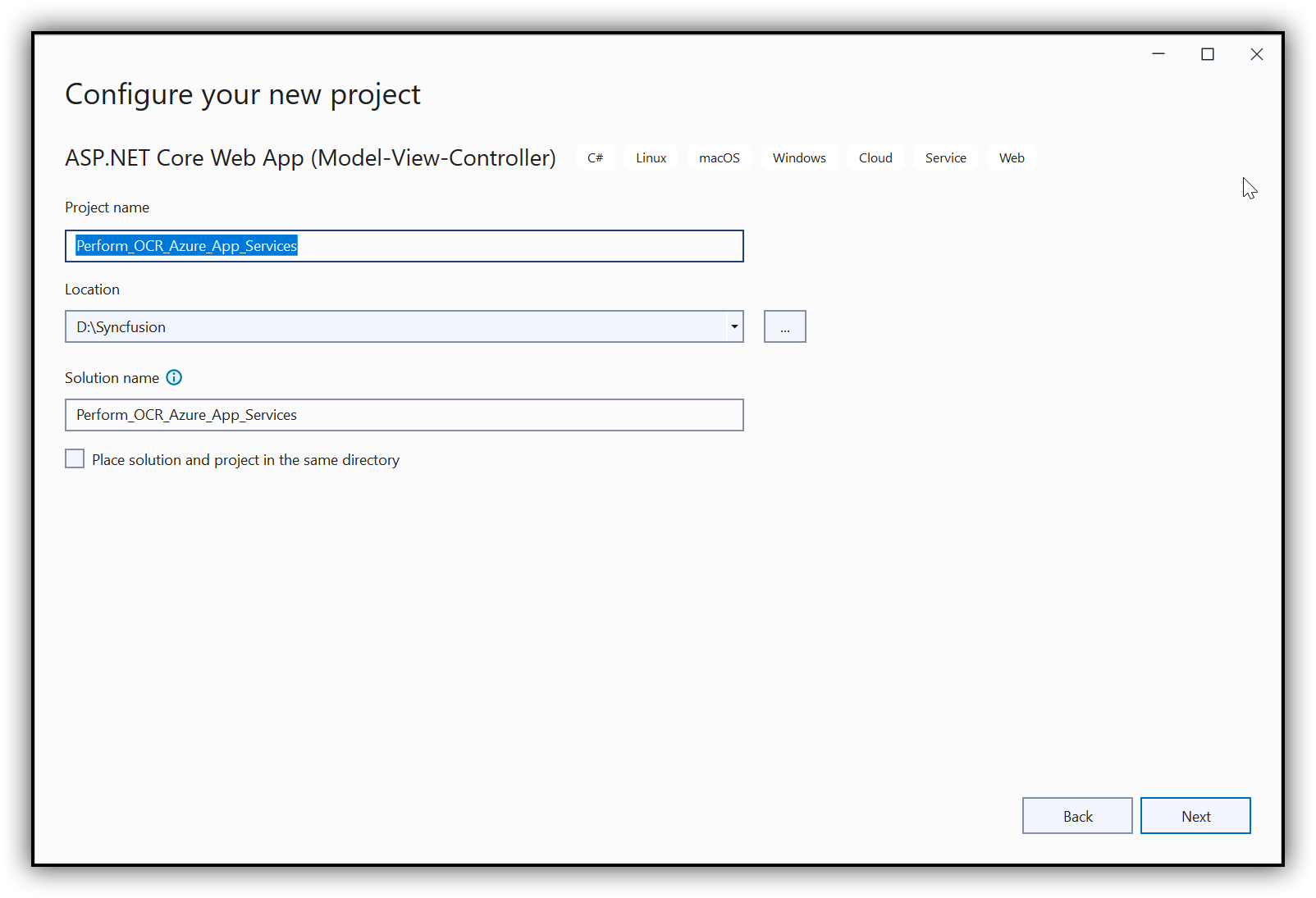 Configuration window1