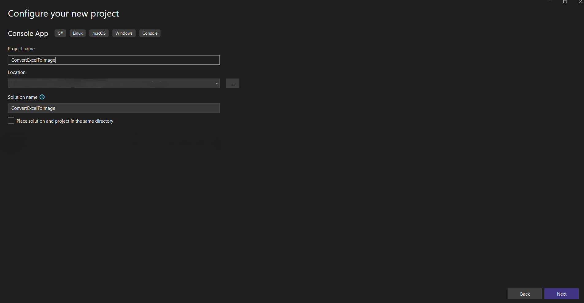 Name the project
