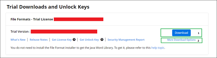 License and downloads of Syncfusion Essential Studio