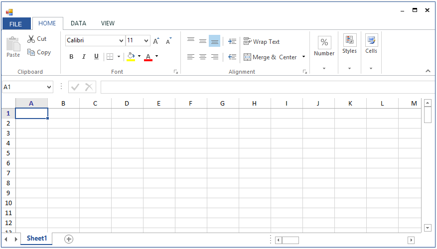 Adding control via coding in WindowsForms Spreadsheet
