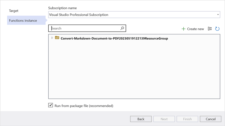 Configure Hosting Plan