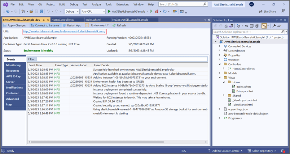 AWS Elastic Beanstalk Step14