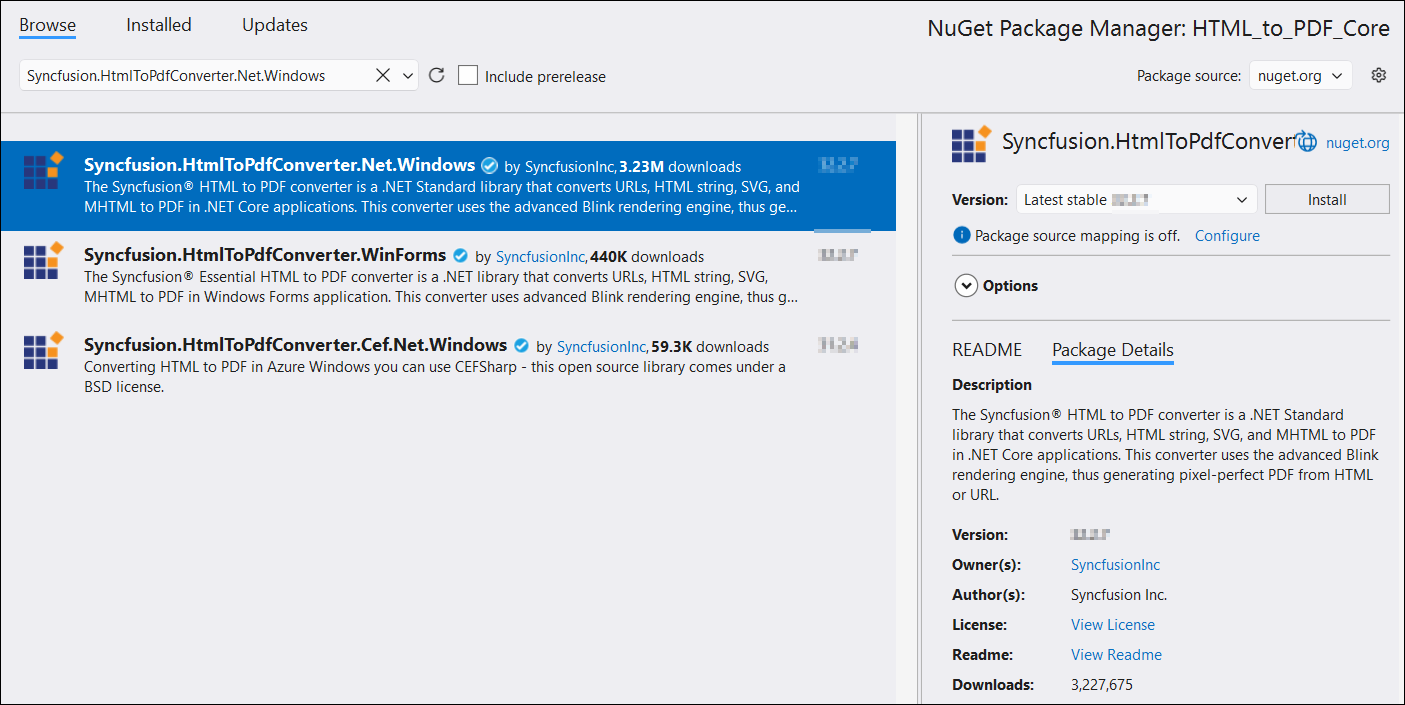 NuGet Package