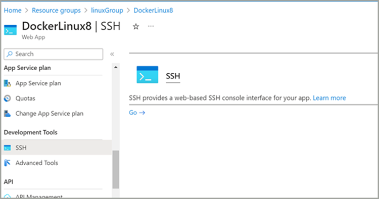 Open SSH command Window