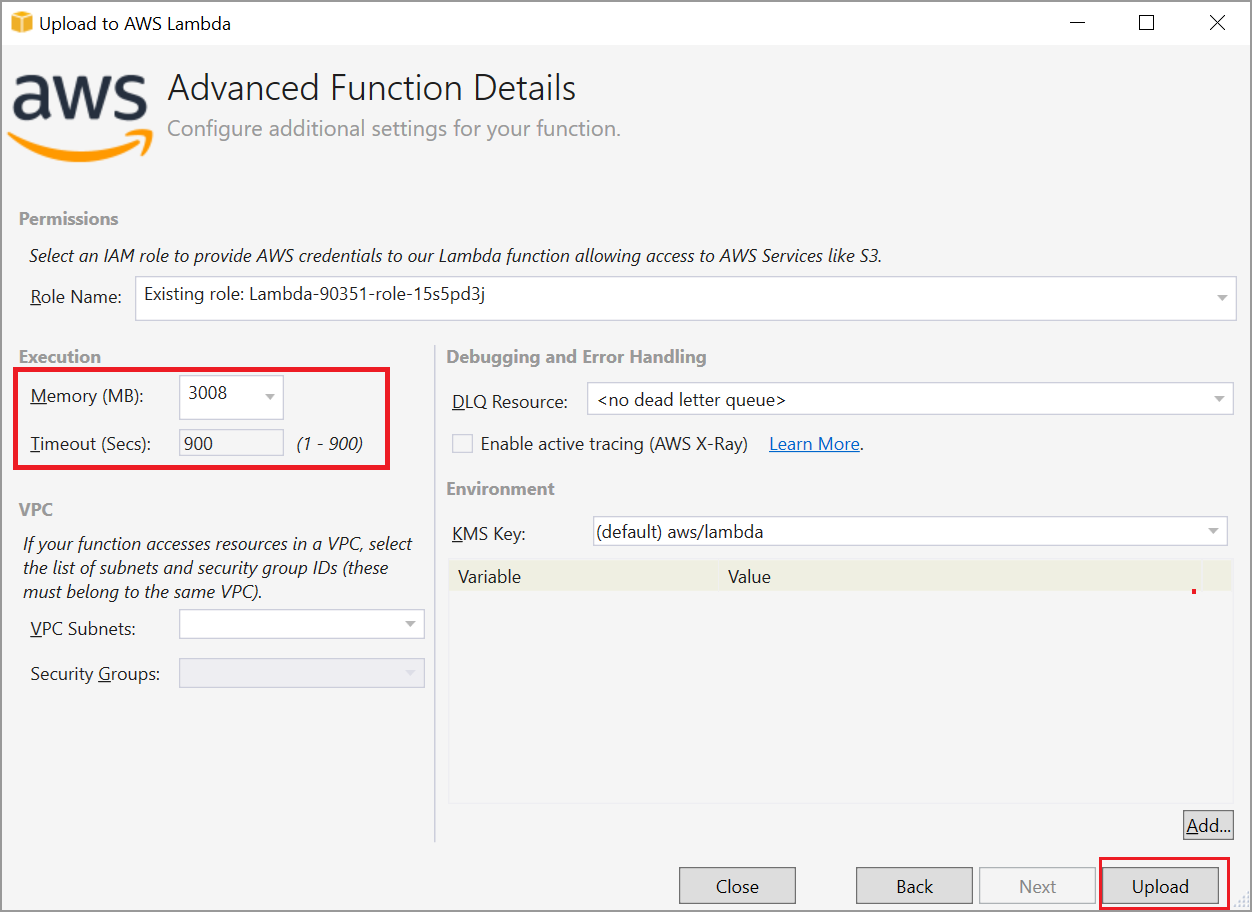 Advance Function Details