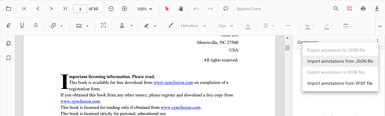 ImportAnnotationFromJSON